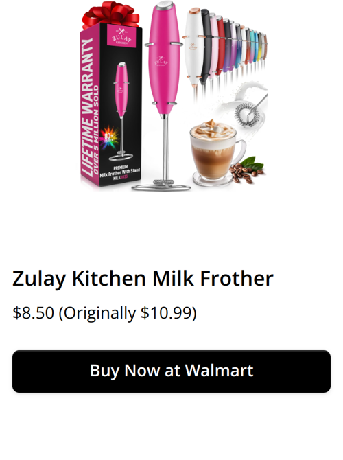 Zulay Kitchen Milk Frother