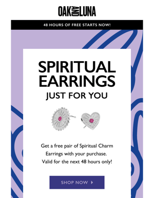 Spiritual Earrings... For Free!
