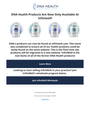 DNA Health Has A New Home!