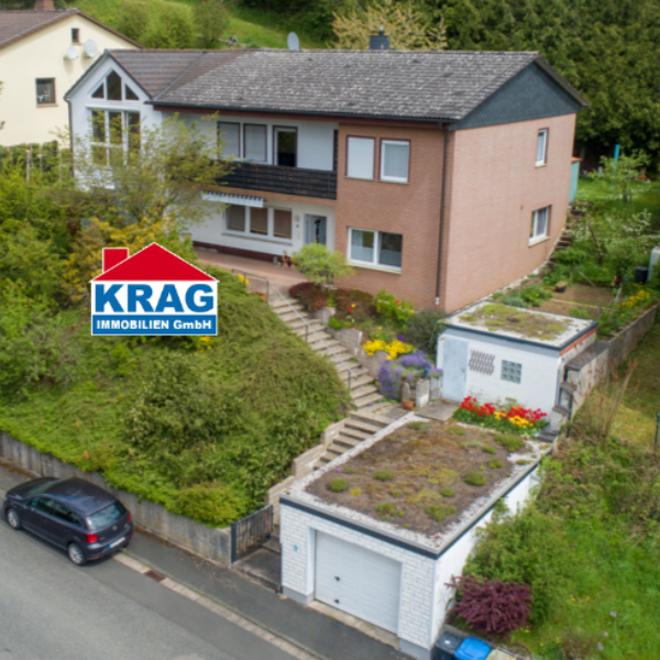++ KRAG Immobilien ++ Sonnig mit Aussicht ++ zusätzliche Wohnung später gratis ++ Garten | Terrassen (35232 Dautphetal)