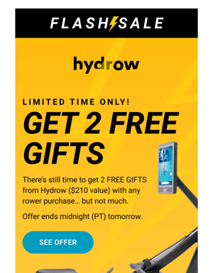 Alert → 2 Free Gifts ($210 Value!) W/ Purchase Ends Soon