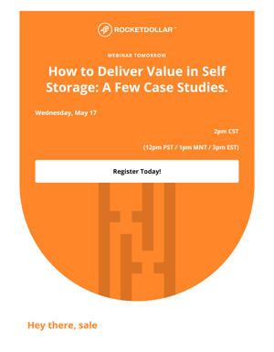 [Webinar Tomorrow!] Learn About Investing In Self-storage With Your Retirement Account.