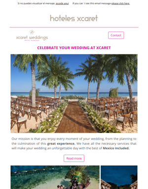 Make Your Wedding An UNFORGETTABLE Memory In Xcaret!