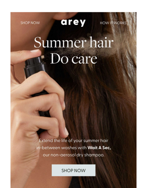 Washing Your Hair Too Often This Summer?