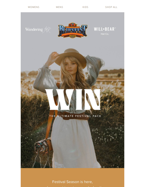 Win The Ultimate Festival Pack!