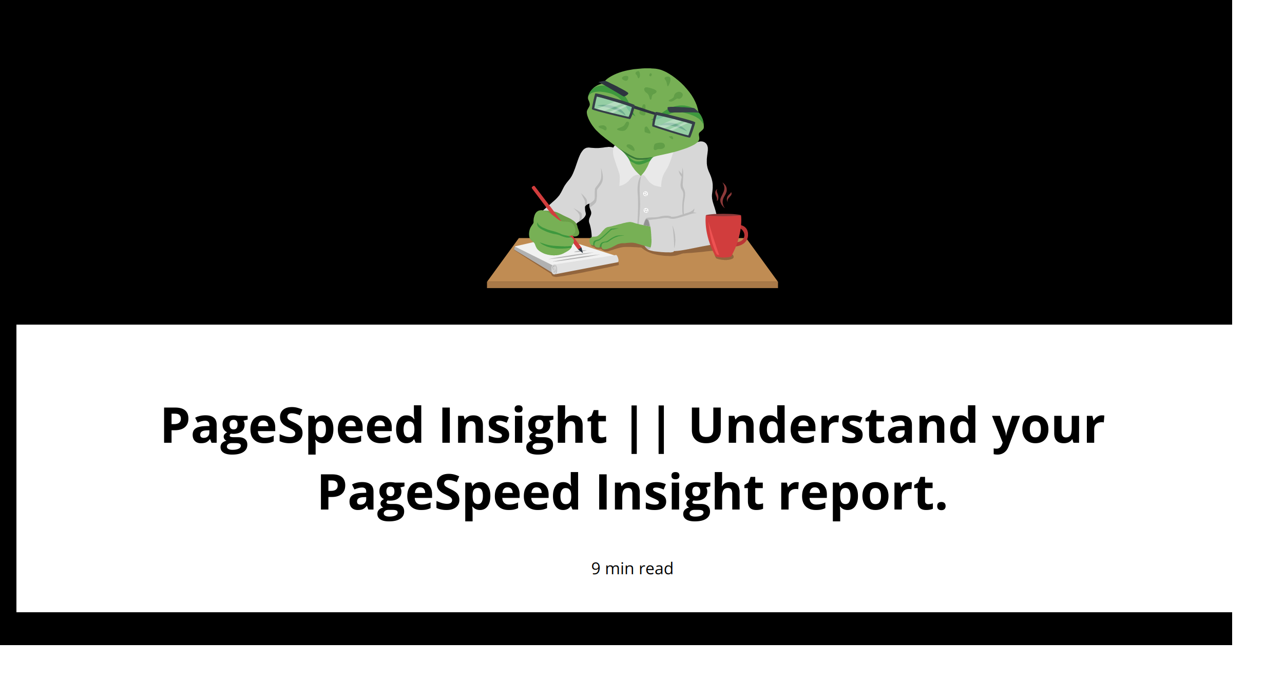 PageSpeed Insight || Understand your PageSpeed Insight report - VitalFrog.