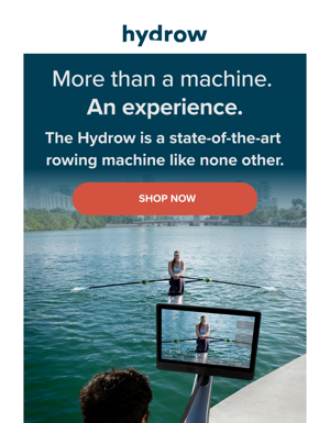 Welcome! The Hydrow Rower Is More Than A Machine