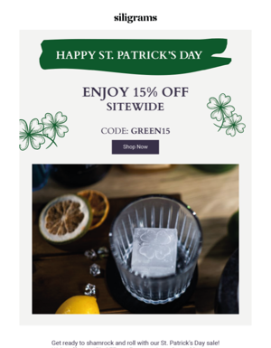 🚨 Irish You'd Hurry — 15% OFF Expires Soon 🍀
