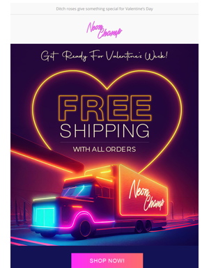 Free Shipping And Valentines? We're Sold 🤩