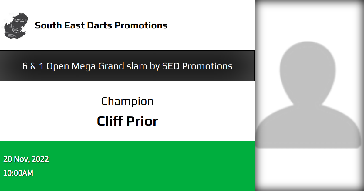 6 & 1 Open Mega Grand slam by SED Promotions