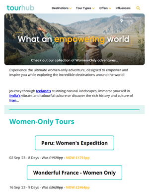 From Paris To Machu Picchu | Unforgettable Women-Only Tours