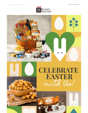 Easter Is Sweet With Broadway Basketeers!