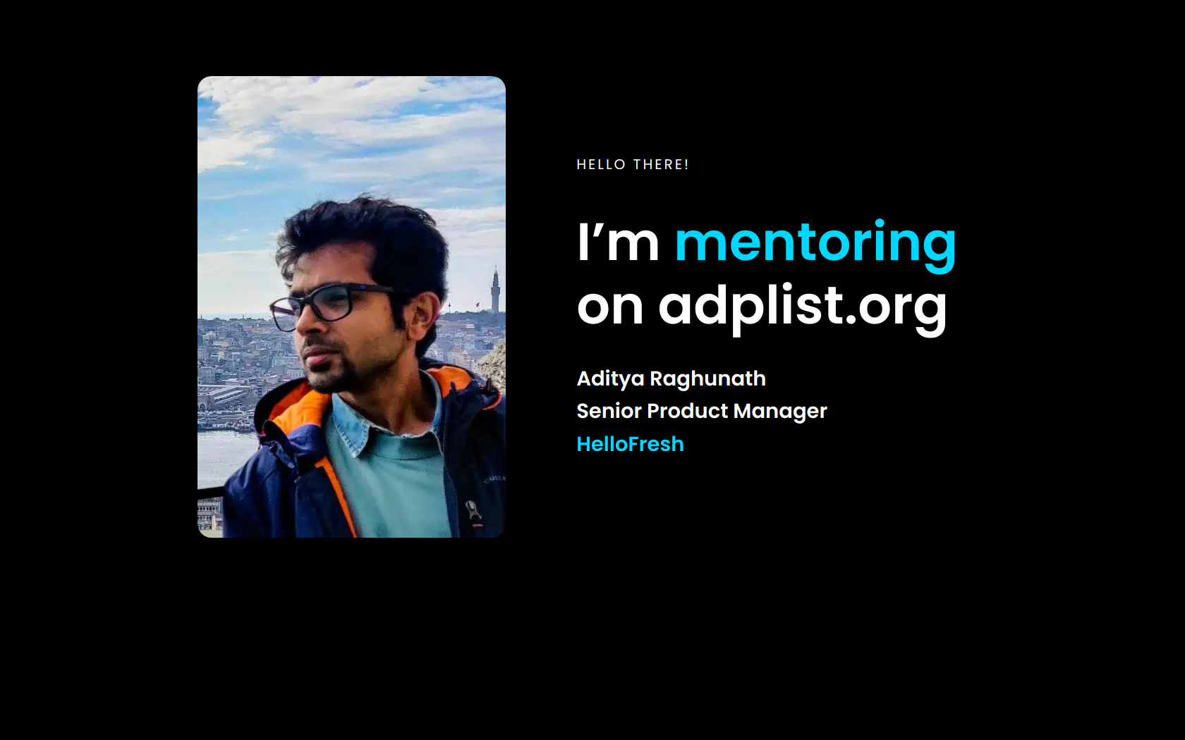 ADPList: Aditya Raghunath