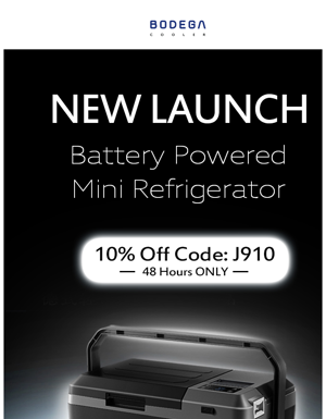 🎊 New Release! Battery-Powered Portable Refrigerator! 👋
