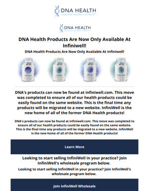 DNA Health Has A New Home!