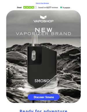 ☁️ Try Smono: Our New Price-Entry Vaporizers