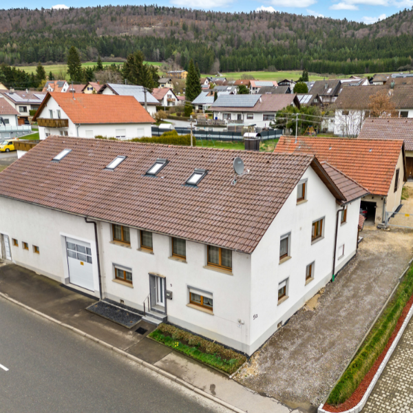 5,5 - Zimmerwohnung mit Gartenanteil in Zweifamilienhaus (78606 Seitingen-Oberflacht)