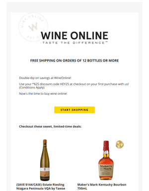 Double-dip On Savings At WineOnline!