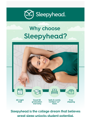 💤 Why Choose Sleepyhead? 💤