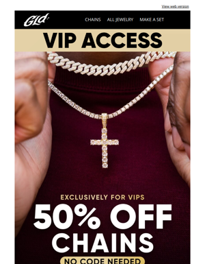 ⚡ VIP Exclusive ⚡ 50% Off Chains...