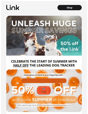 50% OFF THE LEADING DOG GPS TRACKER🐕➡️