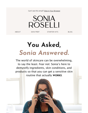 Q+A With Sonia 🙌🏽