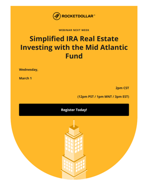 [Upcoming Webinar] How To Invest In Real Estate Secured Passive Investments Through Mid Atlantic