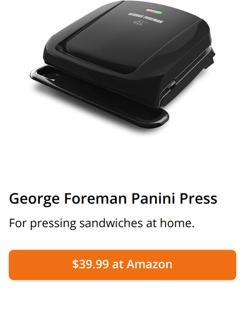 George Foreman Panini Press