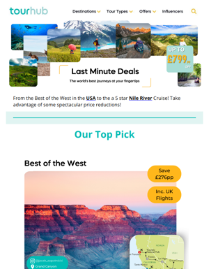 Unmissable Offers On USA, Egypt, Lapland & More!