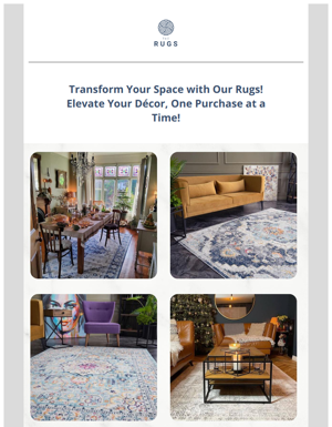 Elevate Your Home Décor! Explore Our Diverse Rug Collection And Make Your Second Order A Stylish Upgrade!
