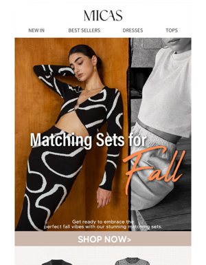 Upgrade Your Fall Style With These Stunning Matching Sets