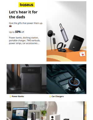 👨Dad-Approved Gadget Deals Up To 40% Off