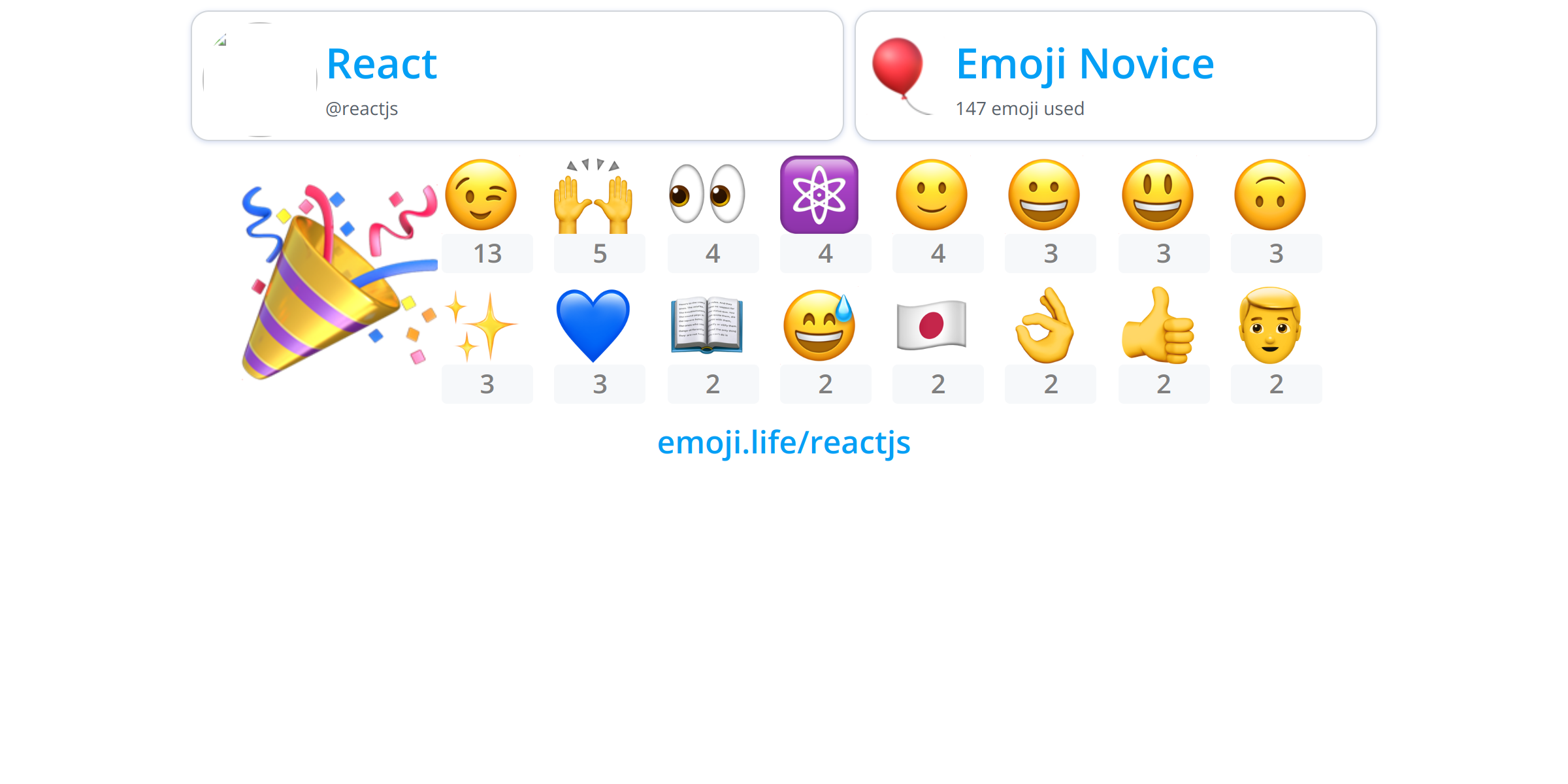 @reactjs - Emoji.Life