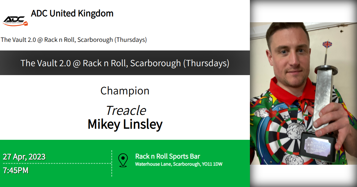 The Vault 2.0 Rack n Roll, Scarborough (Thursdays)