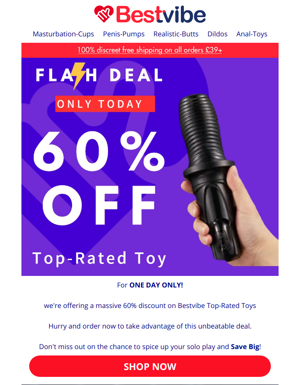Today-Only Sale: 60% Off Top Rated Toy Inside👏
