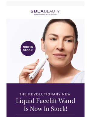 Save 15% Off The Liquid Facelift Wand For A Limited Time