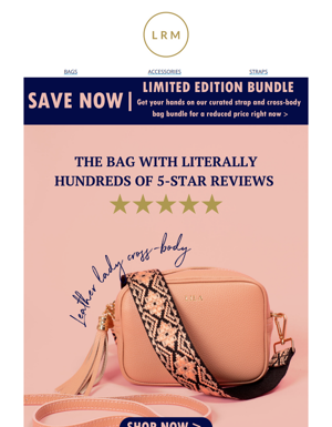 SAVE | £80 For This Amazing Bag Bundle!