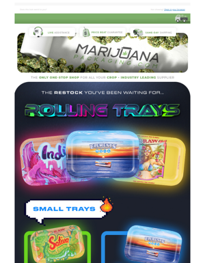 Rolling Trays Are Back 🙏