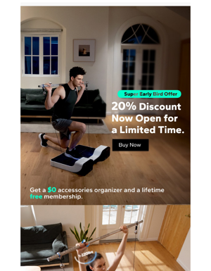 20% Off For A Limited Time - Speediance Gym Pal