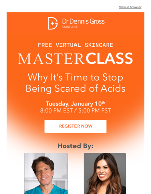 Join Our Masterclass: Why It’s Time To Stop Being Scared Of Acids