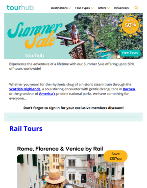 Summer Sale ☀️ | Italian Gondolas, Sri Lankan Elephants & A Train Journey Through Canada