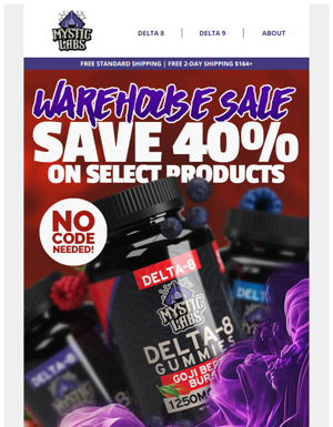 Save 40% Now!