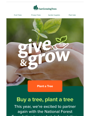 Give & Grow Starts Now