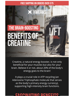 The Brain-Boosting Benefits Of Creatine