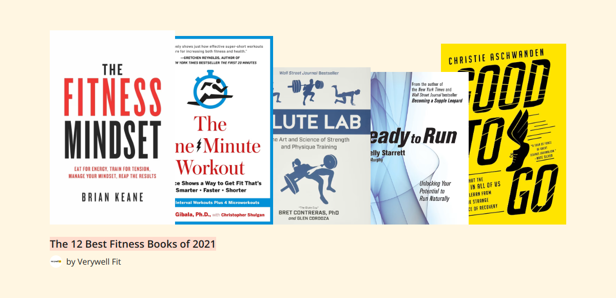 The 12 Best Fitness Books of 2021 Booklisti