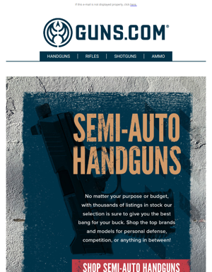 Handguns For Any Situation