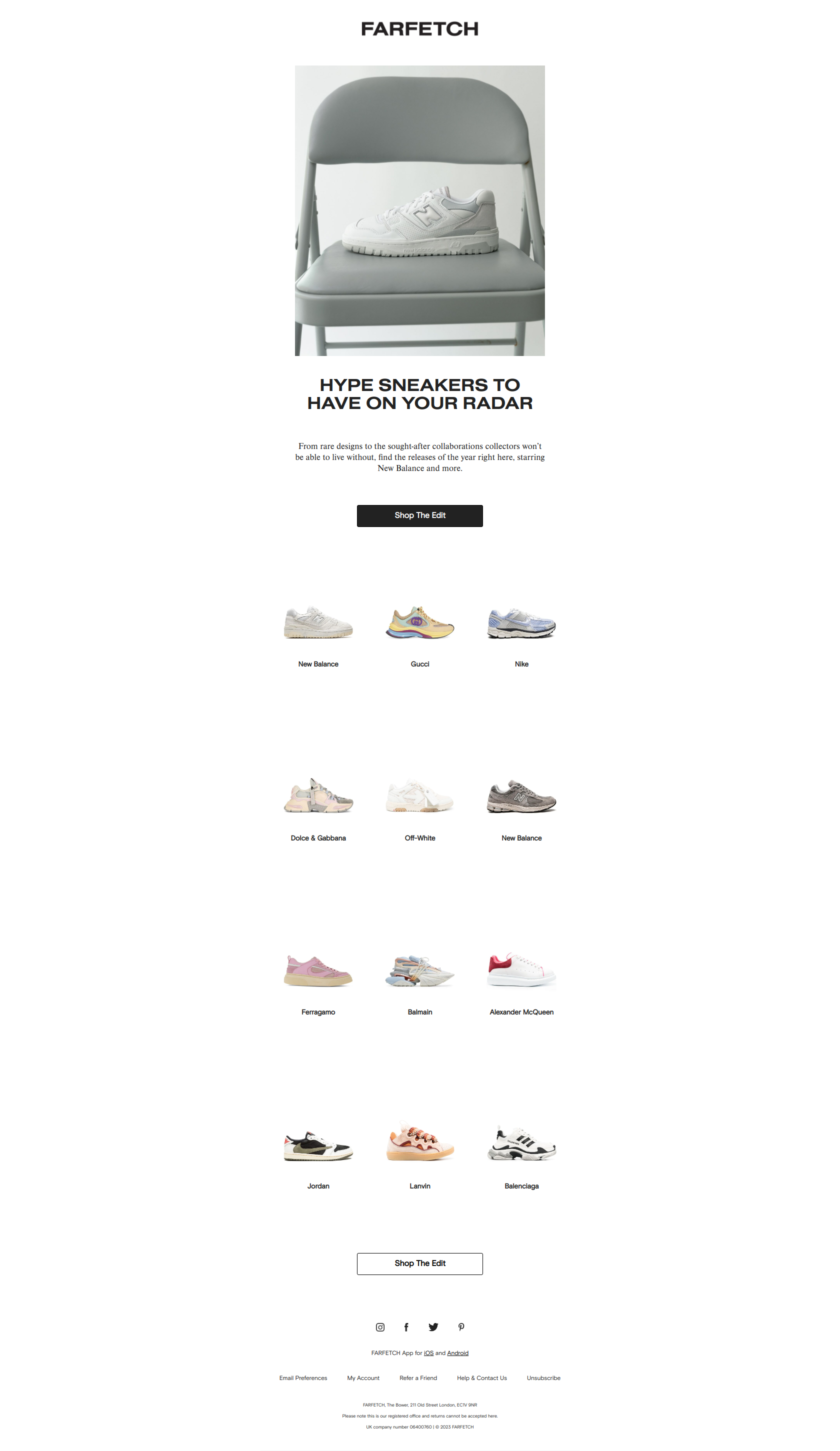 The hype sneakers to have on your radar - FARFETCH Newsletter