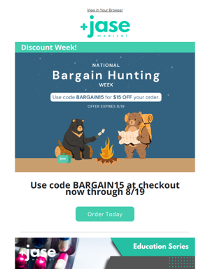 Discount Inside | Celebrating National Bargain Hunting Week