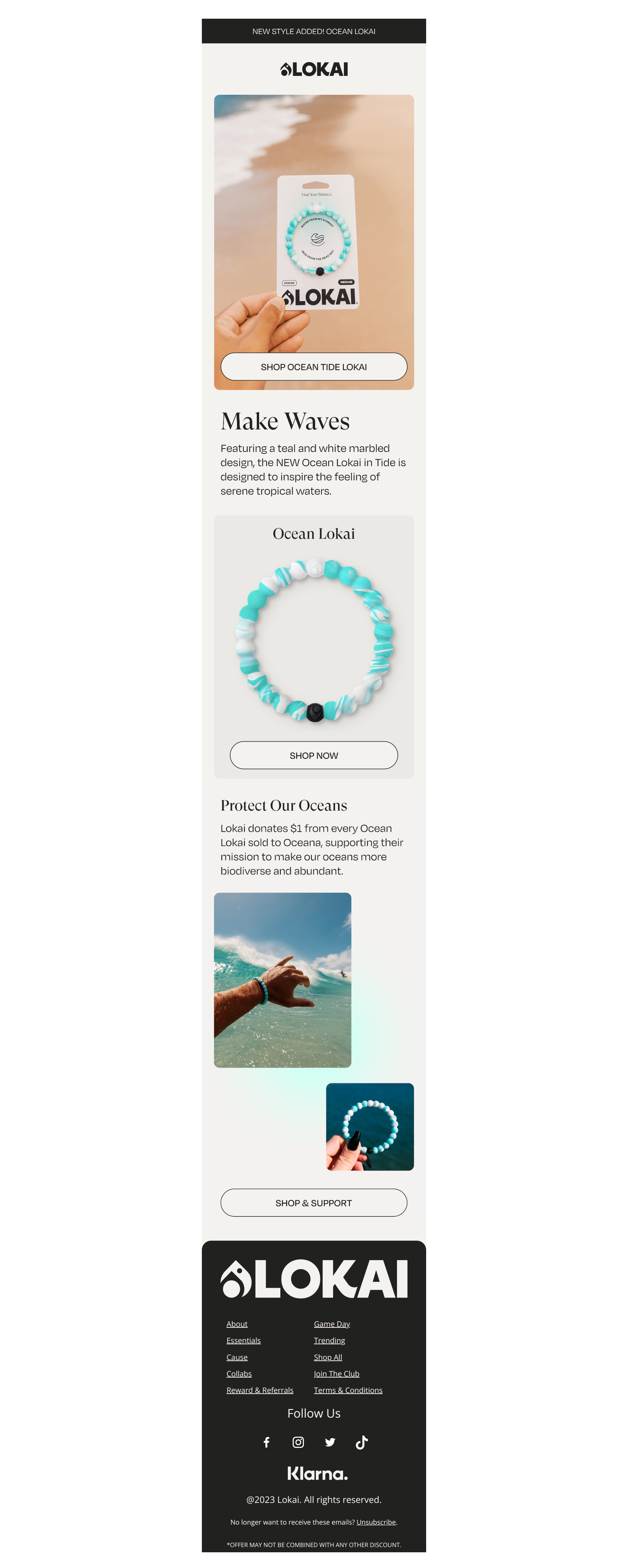 Just Dropped 🌊 Ocean Tide Lokai - Lokai Newsletter