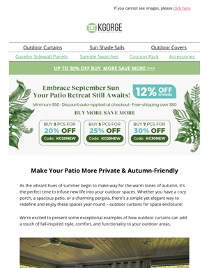 Make Your Patio More Private & Autumn-Friendly